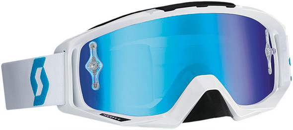 Scott Tyrant Goggle Oxide White/Blue W/Chrome Lens 221330-1029278