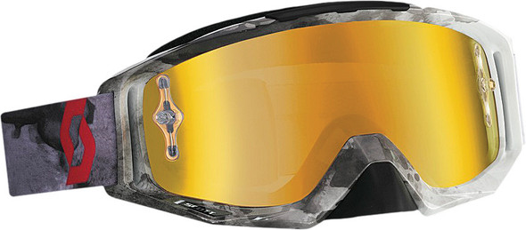 Scott Tyrant Goggle Podium Grey/Red W/Chrome Lens 221330-4599280