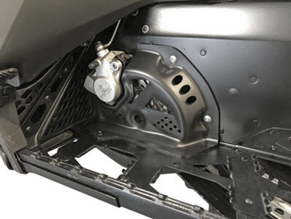 Spg Brake Rotor Cover Black Gen4 D-Sdbbc450-Bk