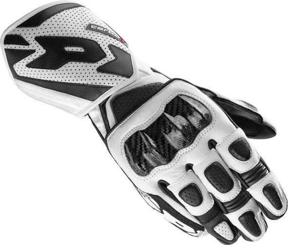 Spidi Carbo 1 Gloves Black/White S A147-011-S