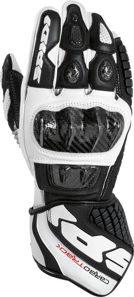 Spidi Carbo Track Glove Black/White S A134-011-S