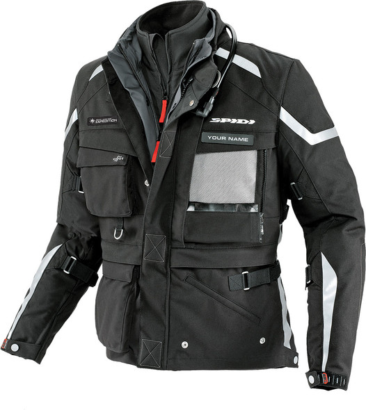 Spidi Ergo 365 Expedition H2Out Jacket Black X D106-026-X