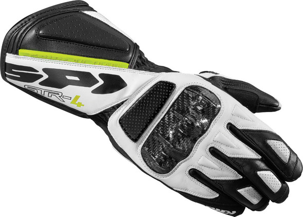Spidi Str-4 Gloves Black/White M A154-011-M