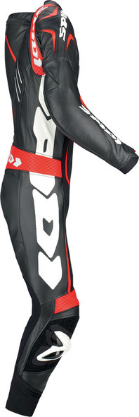 Spidi Track Leather Wind Pro Suit Black/Red E58/Us48 Y120-021-58