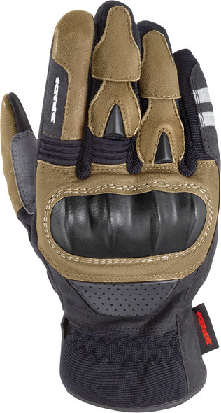 Spidi T-Road Gloves Black/Tan 3X C44-233-3X