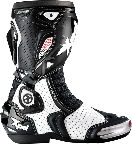 Spidi Xp5-S Vented Boots White/Black E44/Us10 S82-001-44