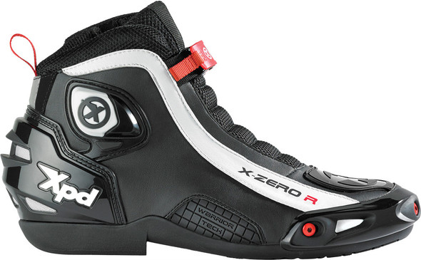 Spidi X-Zero R Shoes Black/White E43/Us9.5 S73-026-43