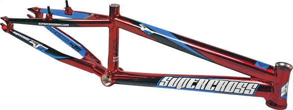 Supercross Envy V5 20" Race Frame Trans Red Junior Evv-Jnr-Trr