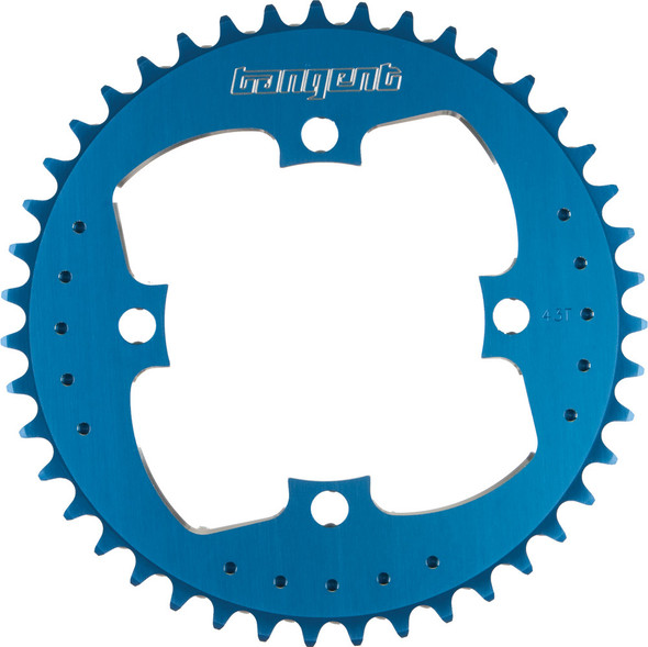 Tangent 4-Bolt Chainring Blue 40T 27-1440B