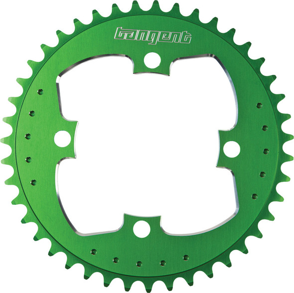 Tangent 4-Bolt Chainring Green 45T 27-1445Gr