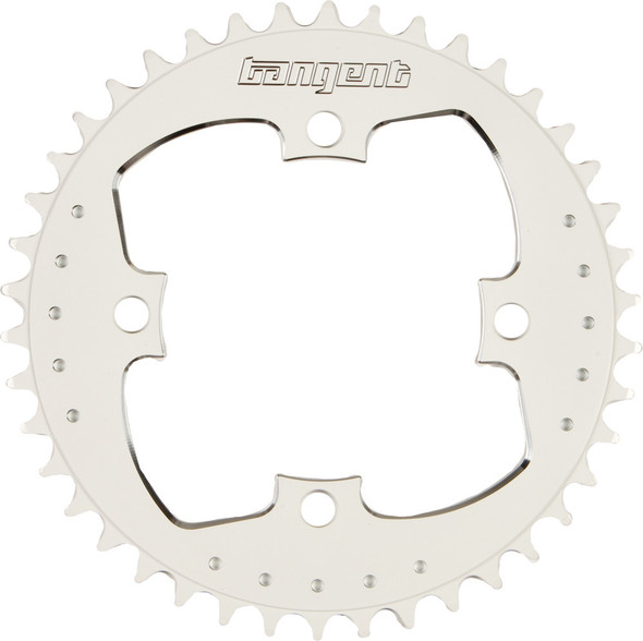 Tangent 4-Bolt Chainring White 44T 27-1444W