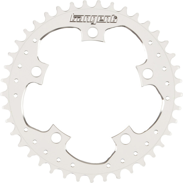 Tangent 5-Bolt Chainring White 39T 27-1539W