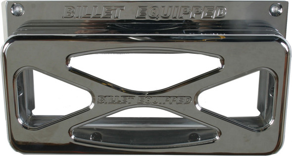 Billet Equip Stereo Cover Rhino Chrome 95-Yrsdc-Ch