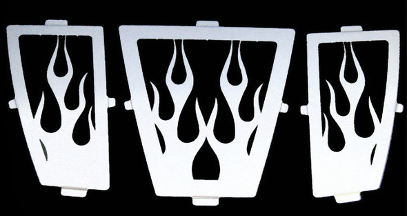 Modquad Front Grill (Flames) R-Fg-F