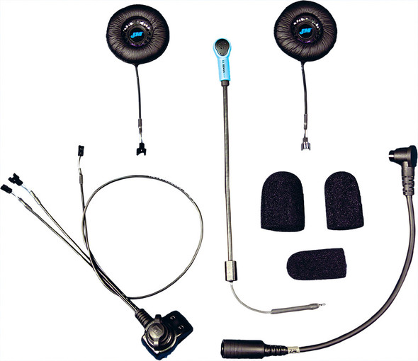 J&M Elite Headset Hi-Speaker Custom Open Face/Flip Style Hs-Ehi787-Ldc-Xho