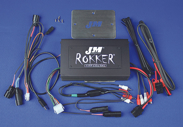 J&M Rokker Xxrp 4-Ch Amplifier Kit Jamp-630Hr15-Rcp