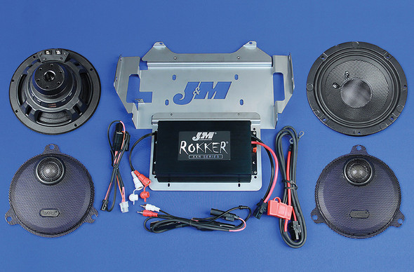 J&M Xxr Exreme 330W Speaker And Amp Kit Xxrk-330Sp2-14Sg