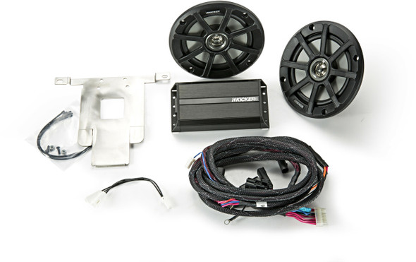 Kicker Front Speaker/Amp Audio Kit 15-Up Fltr Models Fhdr15