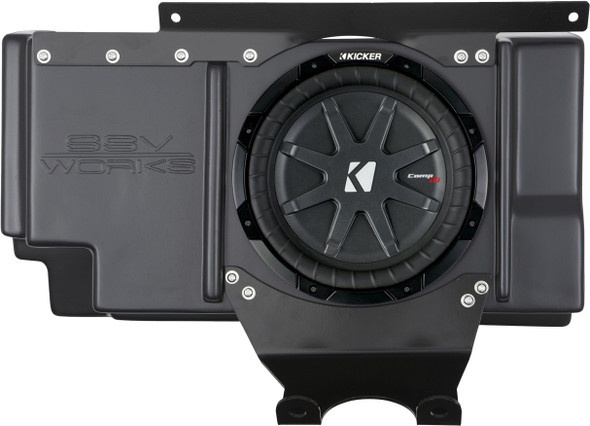 Ssv Works Behind Seat 10" Kicker Sub Pol Rz-Udsb10-K