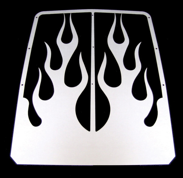 Modquad Front Grill (Flames) Fgy-F