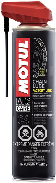 Motul Factory Line Chain Lube 400 Ml 12/Case 111821-Dup