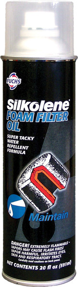 Silkolene Foam Filter Oil 20Oz Bottle 80076100020