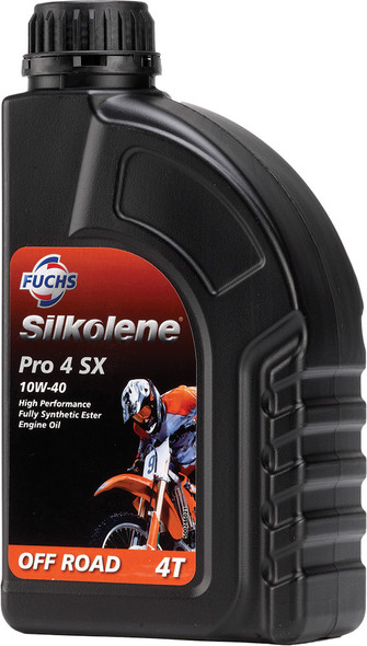Silkolene Pro 4 Sx 4T Synthetic Oil 10W- 40 Liter 80069400478