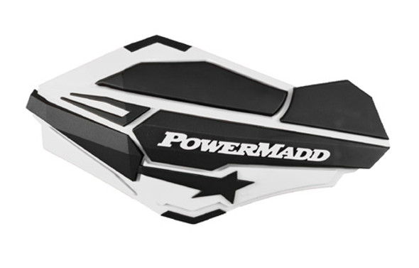 Powermadd Sentinel Handguards White/Black 34428