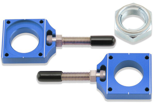 Bolt Chain Adjuster Blocks Blue (Blue) Chad-Kx.Bl