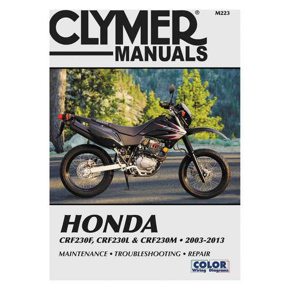 Clymer Manuals Honda Crf230 Series Clymer Manual Cm223