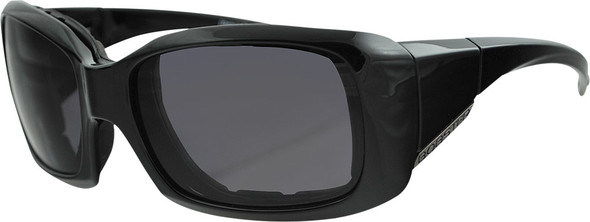 Bobster Ava Sunglasses Black W/Smoke Lens Bava101