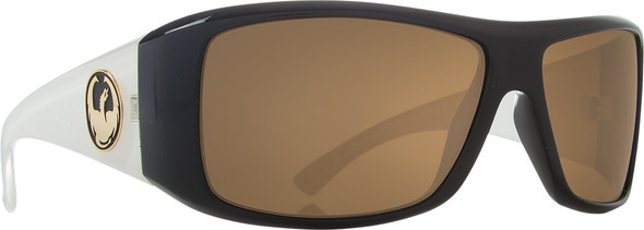Dragon Calaca Sunglasses Jet White W/ Bronze Lens 720-1910