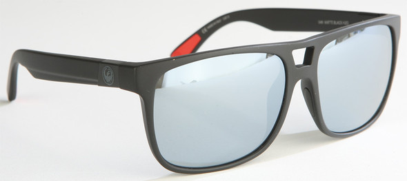 Dragon Roadblock Sunglasses Matte Black H20 W/Silver Polar Lens 293955915049