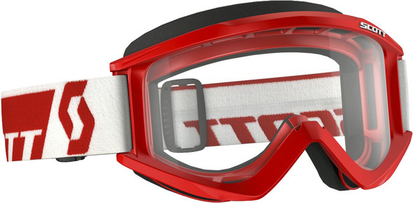 Scott Recoil Xi Goggle Red W/Clear Lens 240591-0004043