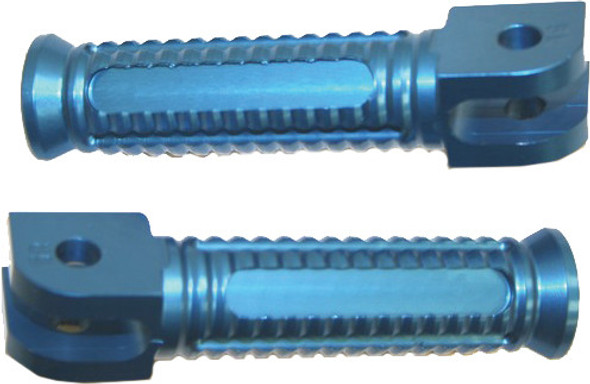 Yana Shiki Billet Aluminum Footpegs (Blue Anodized) A5022Bu