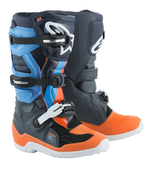 Alpinestars Tech 7S Magneto Le Boots Anthracite/Orange Sz 04 2015017-1447-04