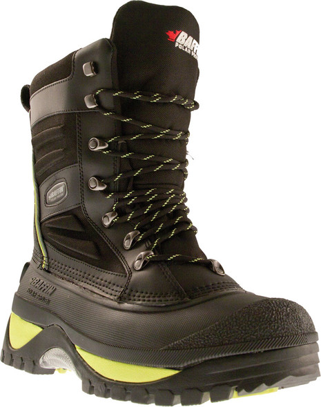 Baffin Crossfire Boots Black/Flo-Green Sz 10 4300-0160-Ban-10