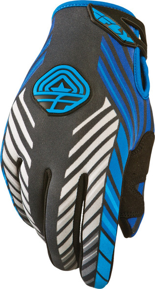 Fly Racing 907 Gloves Black/Blue Sz 6 #5841 367-641~06