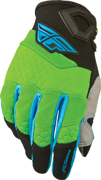 Fly Racing F-16 Gloves Green/Black Sz 3 367-91503