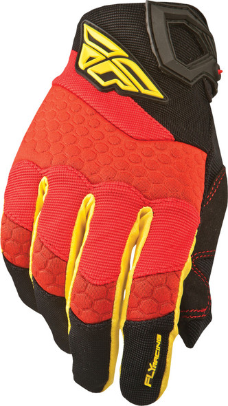 Fly Racing F-16 Gloves Red/Black Sz 6 367-91206
