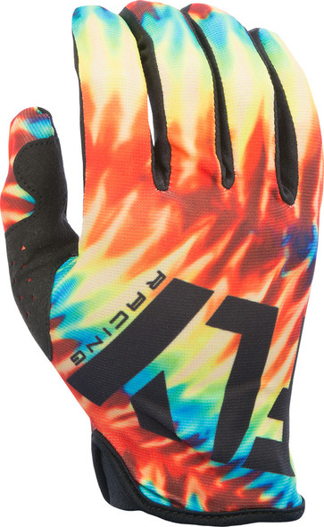 Fly Racing Lite Glove Tie-Dye/Black Limited Edition Sz 4 Ys 370-01804