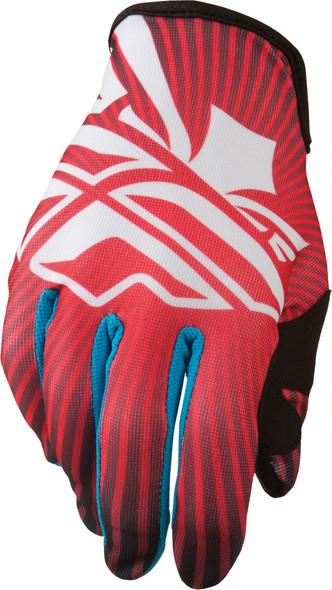 Fly Racing Lite Gloves Red/Blue/White Sz 11 366-01211