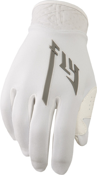 Fly Racing Pro Lite Gloves White/Grey Sz 10 366-81410