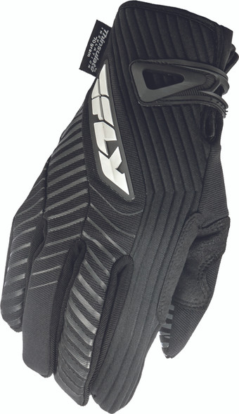 Fly Racing Title Gloves Long Black Sz 12 #5884 367-040~12