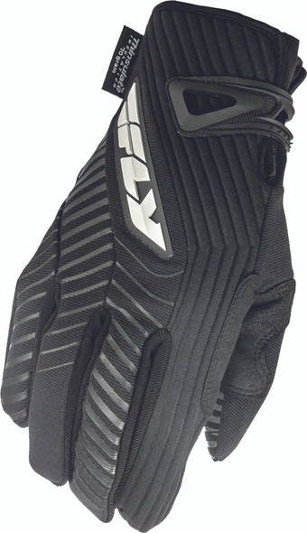 Fly Racing Title Gloves Long Black Sz 13 #5884 367-040~13