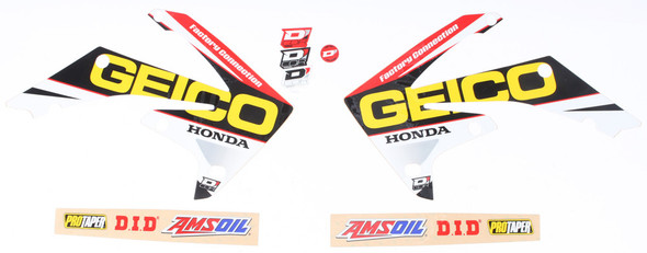 D-Cor 2014 Geico Honda Complete Graphic Kit 10-10-824