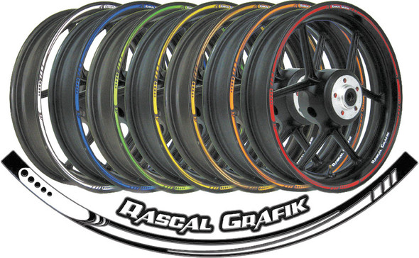 Rascal Grafik Wheel Stripe Kit Speed Gld 17 Ra36921