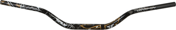 Fly Racing Aero Tapered Graphic Bar Cr High (Gold/Black) Mot-102-7-Ssas Gd/Bk