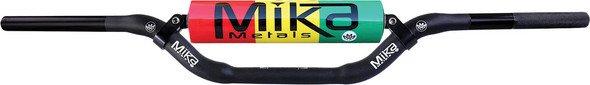 Mika Metals Handlebar Hybrid Series 7/8" Mini High Bend Rasta Mkh-11-Mih-Rasta