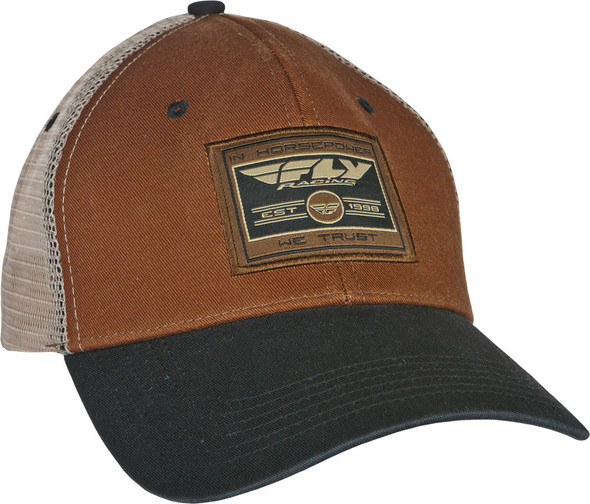 Fly Racing Classic Hat Khaki Adjustable 351-0297